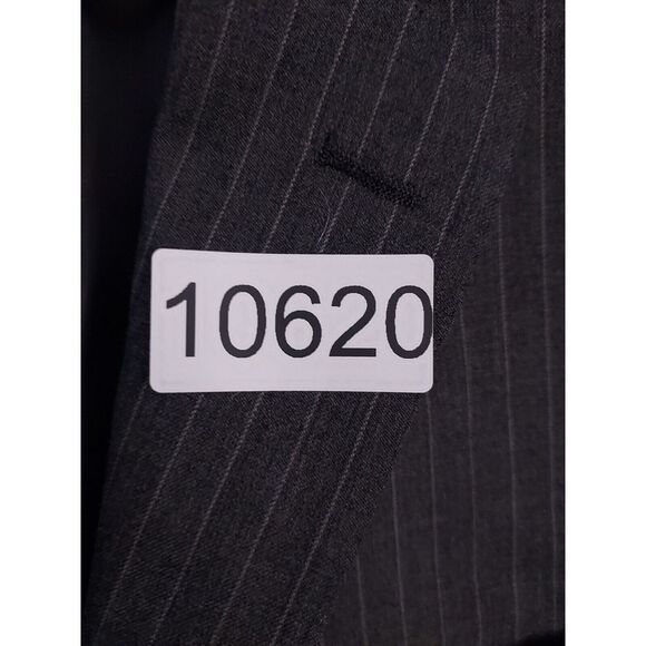 Lauren Ralph Lauren Blazer Mens 40S Short Slim Fit 100% Wool Pin Stripe Casual - Picture 14 of 14